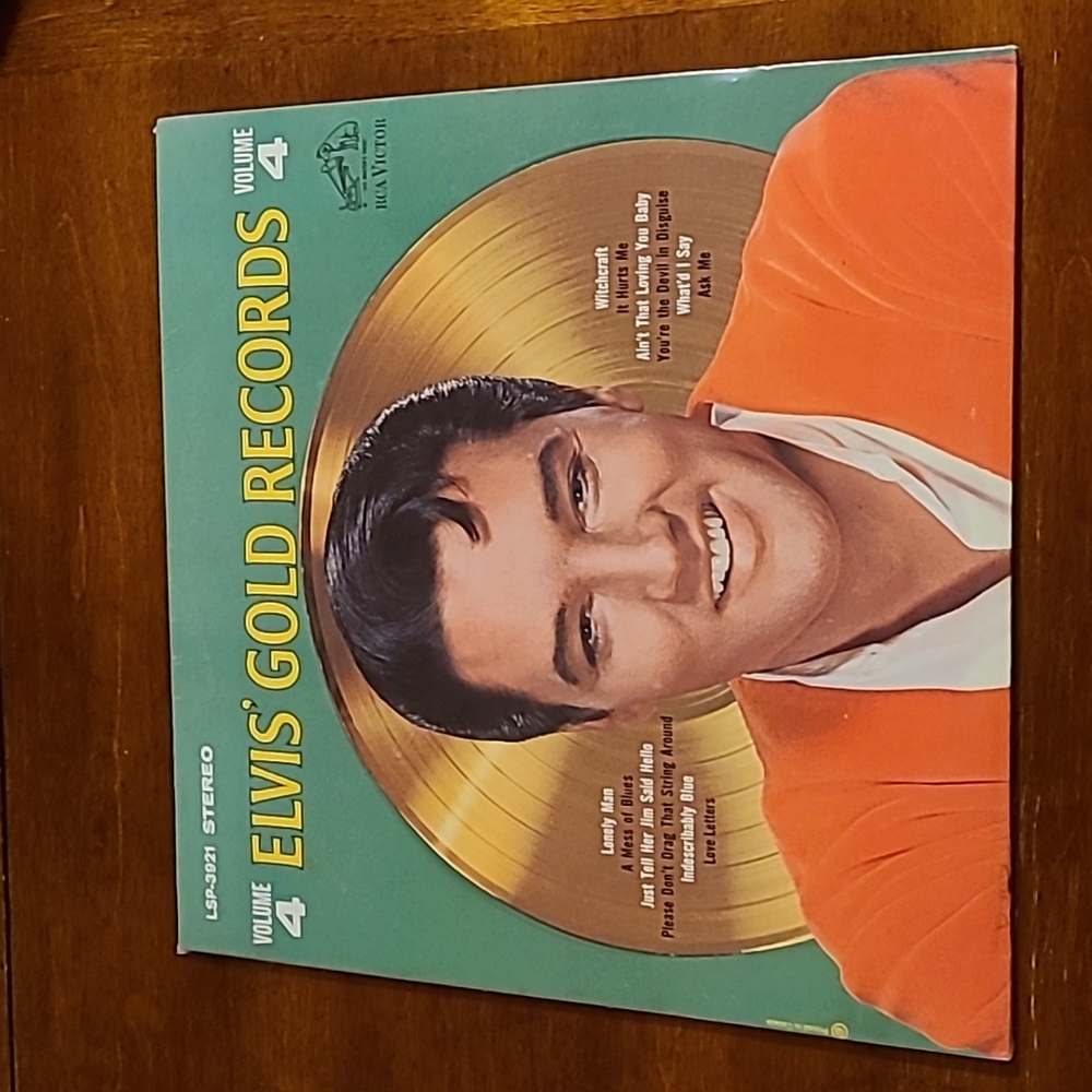 SEALED Elvis Gold Record V4